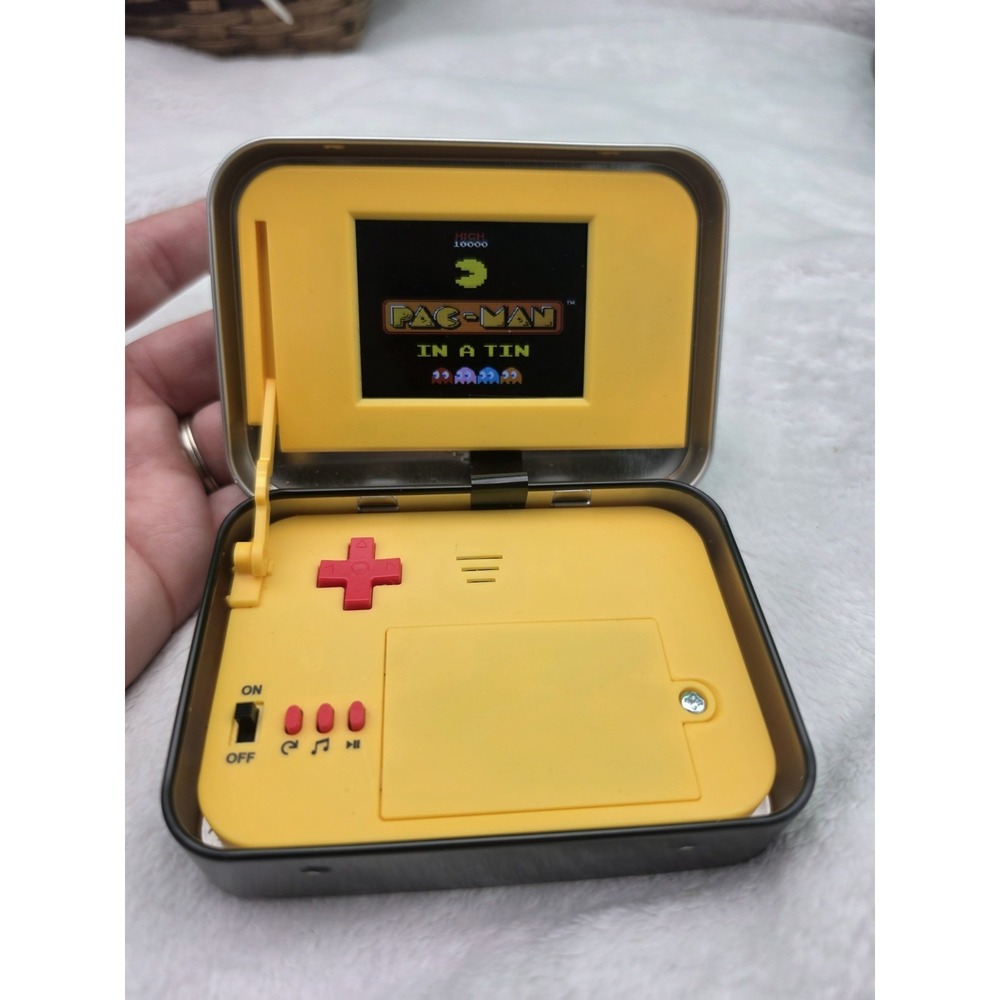 Handheld "Pac-Man In A Tin" Tested And Works